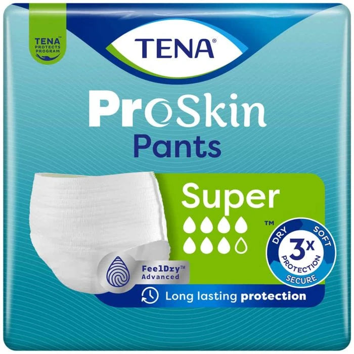 Tena Super Unisex Incontinence Pants (Quantity 48)