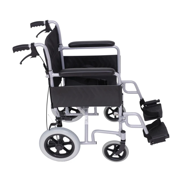 Lightweight Aluminum Transit Folding Wheelchair
