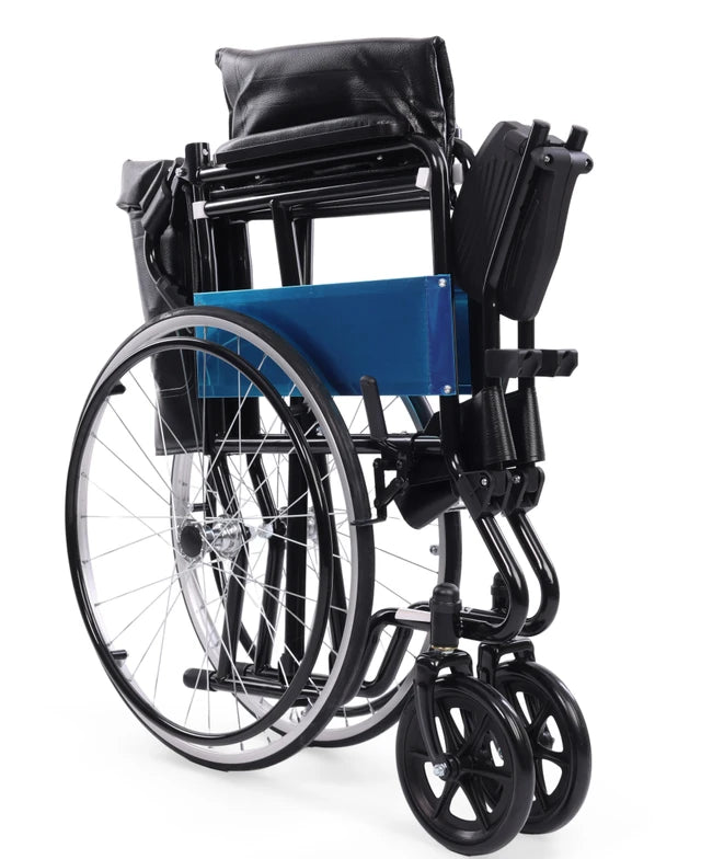 Self Propel Compact Folding Wheelchair with Fold Down Handles