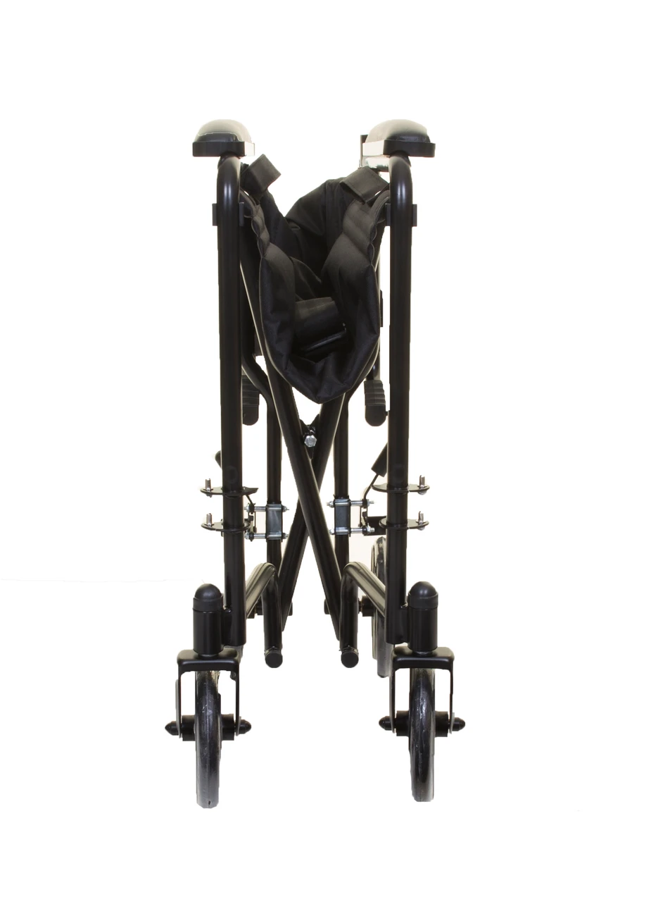 Compact Transit Transfer Lightweight Folding Wheelchair