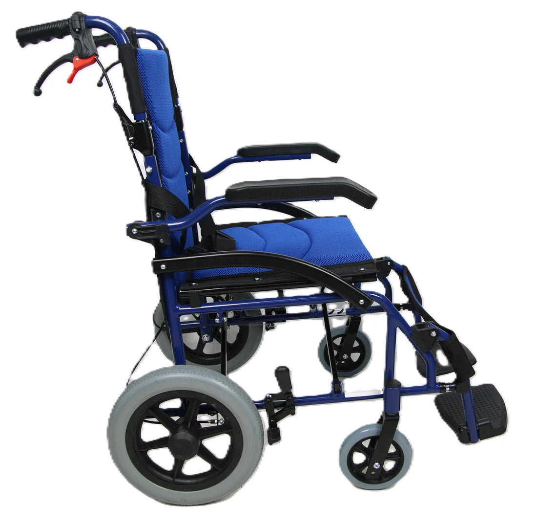 AMW1866 Lightweight Folding Transit Wheelchair