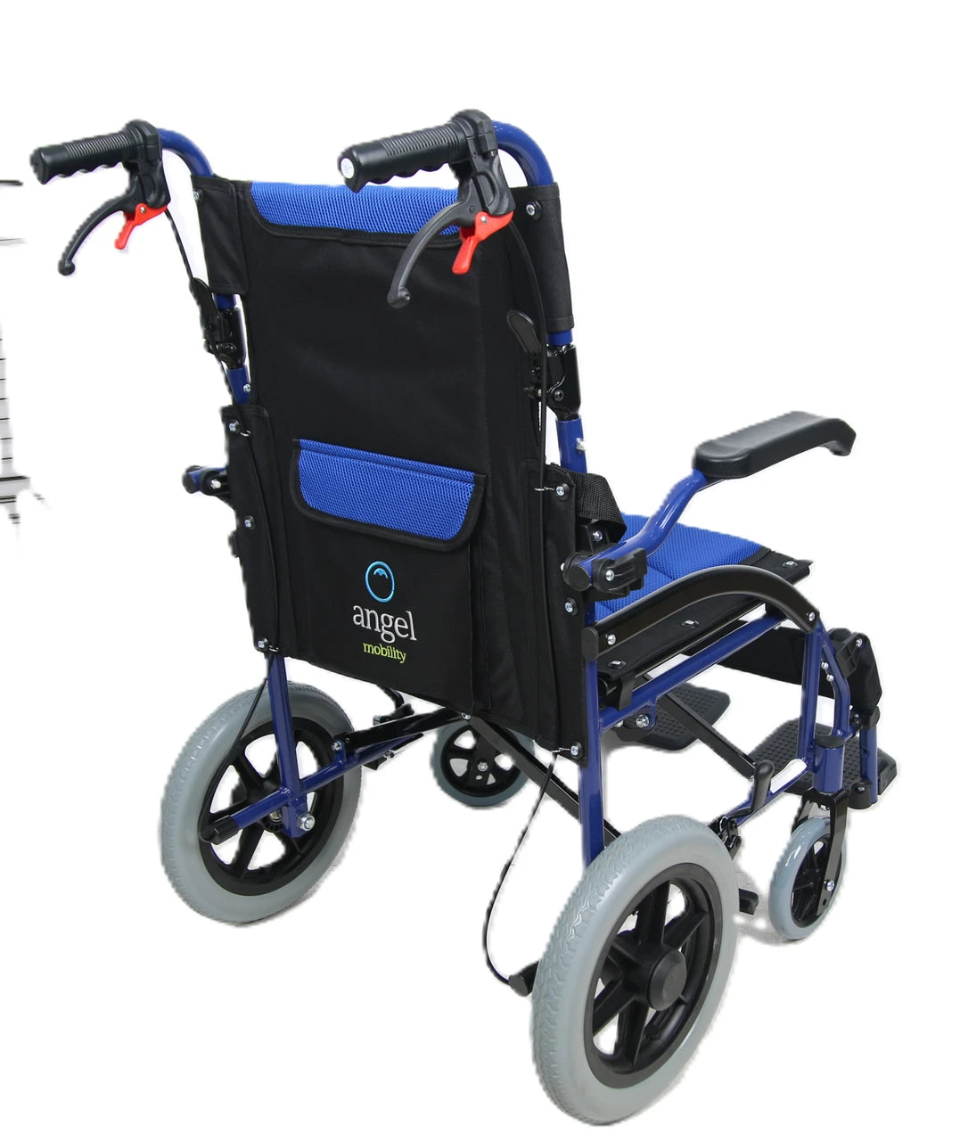 AMW1866 Lightweight Folding Transit Wheelchair