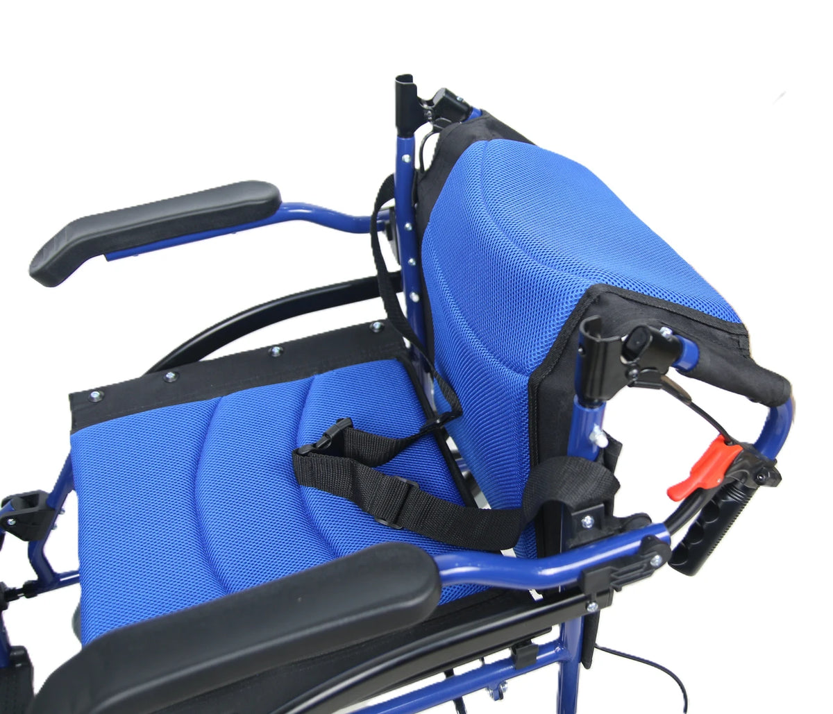 AMW1866 Lightweight Folding Transit Wheelchair