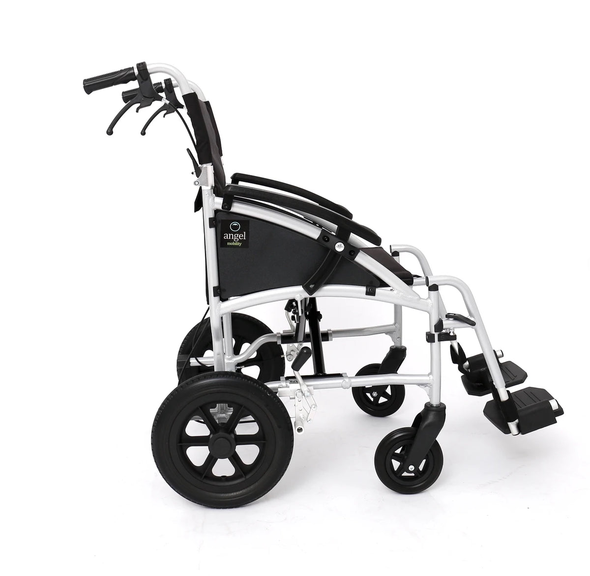 Lightweight Aluminum Folding Transit wheelchair AMW0024