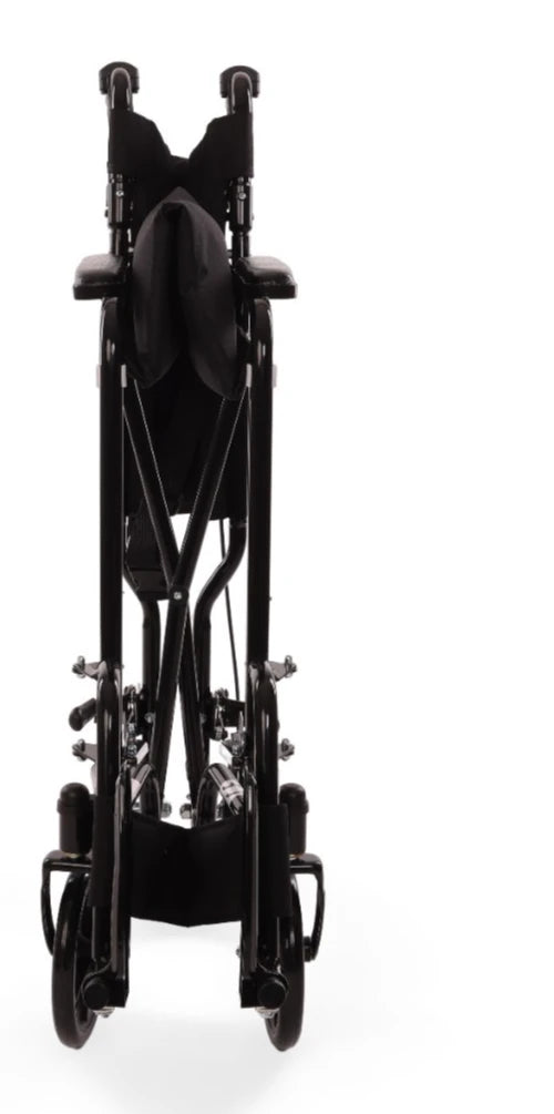 Ultra-Lightweight Folding Transit Wheelchair (10kg) with Attendant Brakes