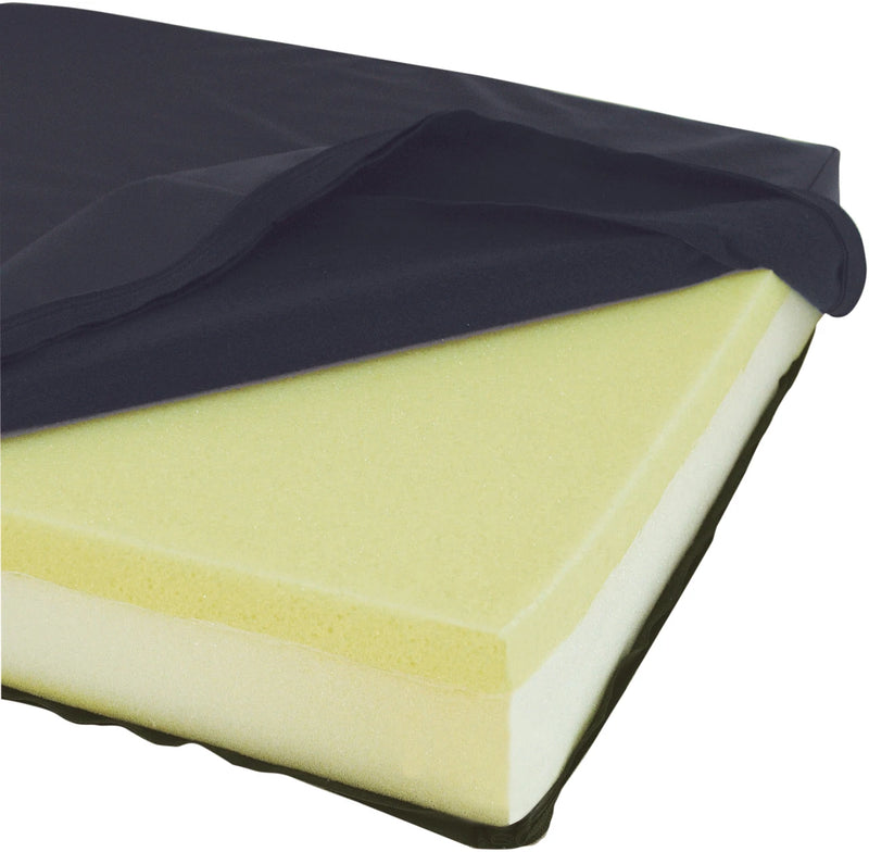 Vinyl Wheelchair Cushion with Memory Foam